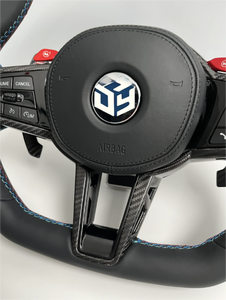 พวงมาลัยซ้ายและขวาหนังนิ่มสำหรับ BMW 3 5ชุด F10 F30 F90 F01 F12 F25 M3 M6 E90 Z4 X1 X6 48 E90 E92 F32 <span class=keywords><strong>E7</strong></span> - Product Image 4