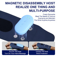 Enveloppe chauffante TENS pour la récupération musculaire des bras et des jambes avec 6 modes de massage et 20 niveaux d'intensité pour soulager les douleurs sportives