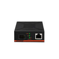Transceptor Gigabit de fibra óptica única Gigabit de 10/100/1000Mbps-Convertidor de medios SFP