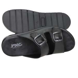 Men's Slipper Black 44 3 Cm Heel Fashion Fur Slippers - Product Image 6