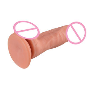 Hochwertige 20cm Damen Saugnapf <span class=keywords><strong>Dildo</strong></span> Factory beste Sexspielzeug - Product Image 6