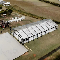 Tenda Pesta Pernikahan Luar Ruangan Berbingkai Aluminium untuk Acara, Tenda Putih Tugas Berat untuk Acara