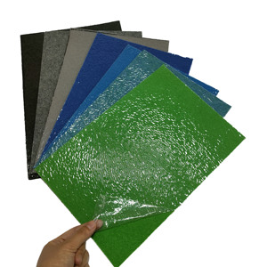 Thảm không dệt kim đục lỗ thiết kế trơn phổ biến 250g/m² dùng cho sàn hội chợ triển lãm - Product Image 2