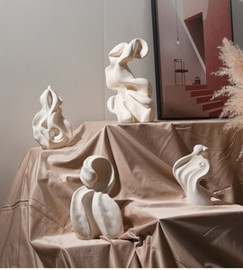 Adornos Artísticos de Cerámica Hechos a Mano, Artesanía Moderna <span class=keywords><strong>Minimalista</strong></span>, Decoración para el Hogar, Muebles para TV, Librerías, Habitaciones Modelo, Decoraciones Suaves - Product Image 6