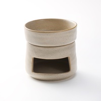 Brûleur d'encens en céramique émaillée colorée Maxery Diffuseur de parfum de maison Brûleur d'huile essentielle Bougeoir pour yoga spa hôtel