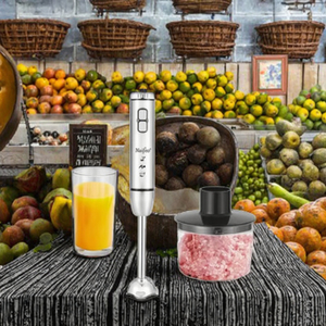 Batidora de Mano Portátil de 1000W, Mini, de Alta Velocidad, 4 Cuchillas, 2 Velocidades, Fácil de Limpiar, Motor Completo, Botón de Encendido, Multifuncional, para el Hogar - Product Image 3