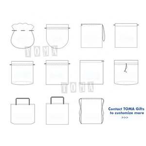 Sacs à cordon personnalisés écologiques en nylon et polyester, idéaux pour l'école, le camping, les promotions avec logo extérieur, et les sacs de sport. - Product Image 3