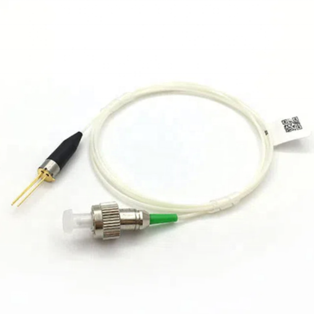 80um InGaAs Avalanche Photodiode 1100~1650nm Pigtail APD with Through Hole Packaging
