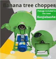 Hachoir Électrique Polyvalent JIALONG en Acier Inoxydable 304, Capacité 200 kg/h, 220 V/110 V, pour Usage Domestique et Double Fonction (Broyeur de Bananes)