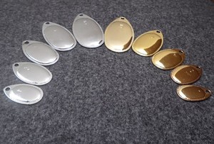 Nuevas Piezas Suaves para Bricolaje 1-5 #   Cuchillas Giratorias Metálicas para Pesca, Accesorios de Pesca, Ami Pesca - Product Image 6