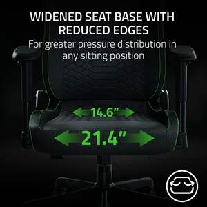 <span class=keywords><strong>Razer</strong></span> Iskur <span class=keywords><strong>Silla</strong></span> ergonómica para juegos Soporte lumbar incorporado Cojines de espuma de alta densidad Reposabrazos 2D <span class=keywords><strong>Silla</strong></span> <span class=keywords><strong>Gamer</strong></span> - Product Image 4