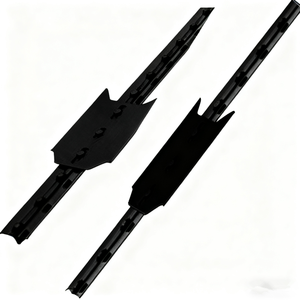 Malla de Alambre 3D Personalizada de Fábrica, 2.5mm, Eslabón de Cadena WPC, Molde de Concreto para Granja, Acero Galvanizado, Cercado de Seguridad para Ganado, <span class=keywords><strong>Poste</strong></span> en T - Product Image 4