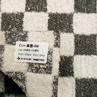 Tissu d'ameublement jacquard écologique en polyester/acrylique, poids lourd, pour meubles, canapés et textiles de maison
