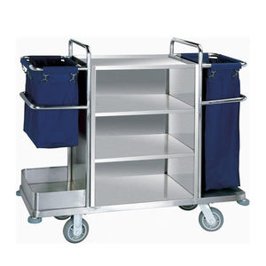 Hot Koop Factory Direct Aangepaste Grootte Rvs Hotel Bagage <span class=keywords><strong>Trolley</strong></span> - Product Image 3
