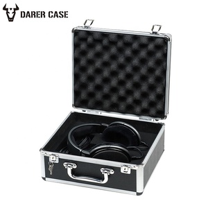 Dpe024 330*220*85mm bạc cứng nhôm Mang trường hợp cho công cụ thiết lập - Product Image 5