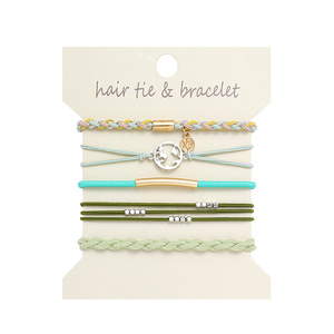 Set <span class=keywords><strong>de</strong></span> Pulseras Elásticas Bohemias Vintage con Dijes Metálicos para Mujeres y Niñas, Estilo Europeo Americano - Product Image 5
