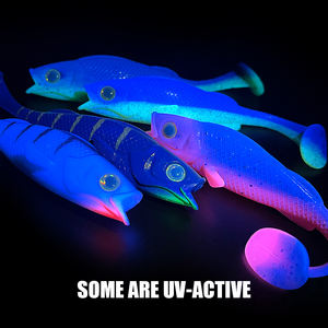 Spinpoler vigour คอนตกปลาล่อ7ซม. 11ซม. 14ซม. เหยื่อนุ่มยูวี wobbler หัตถกรรมยางปลาว่ายน้ำเหยื่อสำหรับเกาะหอกแซนเดอร์ - Product Image 4