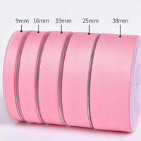 Ruban en satin 100% polyester à face unique de 25 mm avec logo imprimé personnalisé, rubans pré-faits colorés, rubans et médailles personnalisés