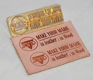 Artisanat en cuir créé timbre OEM cadeau <span class=keywords><strong>personnalisé</strong></span> bricolage personnaliser marque fer tête remplaçable outils de grillage et timbre - Product Image 3