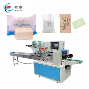 Multi-Function Solid Soap Sachet Flow Wrap Packing Machine Pneumatic Horizont Pillow Bag Pouch Packaging Machine Supplier