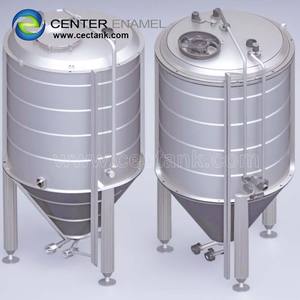 ถังเหล็กชุบสังกะสีสำหรับสถานีตรวจสอบคุณภาพน้ำเสริมสร้างสุขภาพของประชาชน - Product Image 1