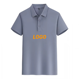 Wholesale Custom Summer Street Wear Men's Women's Embroidery Polo T-Shirts Summer Casual Fashion Short Promotional T-Shirts