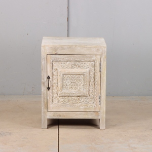 Minimalist Wooden Bedside Table Bedroom Side <b>Cabinet</b> with Compact Storage Design for <b>Small</b> Space Furniture Solutions - Product Image 6