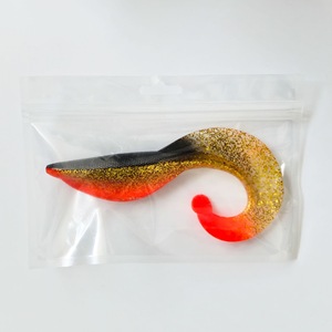 Leurre souple en PVC T-Tail Swimbait pour Black-bass et Luciole, 15 cm, queue noire réaliste, pour la <span class=keywords><strong>pêche</strong></span> en eau salée - Product Image 6