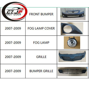 Kits de Parachoques Delanteros CZJF para <span class=keywords><strong>Toyota</strong></span> <span class=keywords><strong>Corolla</strong></span> <span class=keywords><strong>2007</strong></span> <span class=keywords><strong>2008</strong></span> 2009, Kit de Parachoques Delantero, Rejilla, Kit de Carrocería - Product Image 3