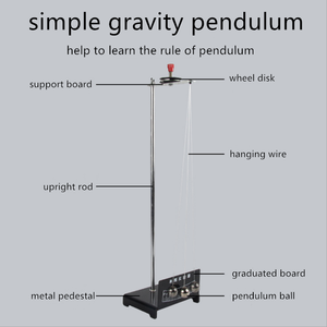 Basit Yerçekimi Sarkaç Alaşımı 1kg Eğitici Fizik - Product Image 2