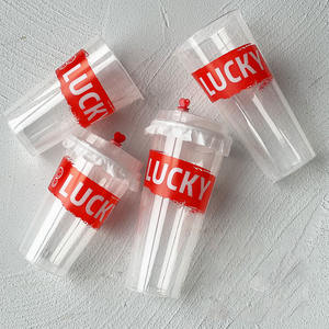 चीन फ़ैक्टरी लोगो के साथ डिस्पोजेबल पीपी इंजेक्शन कप टेकअवे पेय कस्टम प्लास्टिक कप की आपूर्ति करती है - Product Image 5