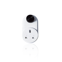 Bilihondim UK Matter Smart Home Rotary Switch Dimmer 200W Plug & Play Contrôle sans fil Portée 30m Installation facile 1 Canal