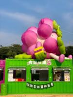 Promotion BOYI : Grappe de raisins gonflable géante, accessoire réaliste pour festivals, activation de marque, expositions et fêtes