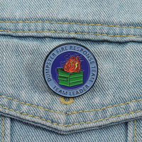 DUMPSTER FIRE CLUB épingles en émail drôle Chaos équipe Badge broches en métal vêtements sac à dos bijoux cadeau pour les amis