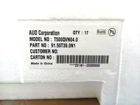 T500QVN04.0 Panel LED de Repuesto de 50 Pulgadas de Celda Abierta para Pantallas de TV LCD Tipo TFT de Samsung