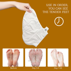 Meilleur <span class=keywords><strong>prix</strong></span> Beauty Peeling Exfoliant Baby Foot Masking Peel Off Chaussettes Feuille de pieds Camomille Masque pour les pieds pour les peaux mortes - Product Image 3