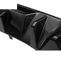 Nouveau diffuseur arrière de pare-chocs de voiture MP Racing à succès, noir brillant, M Performance, lèvre arrière à LED pour BMW X3 G01 2018-2021