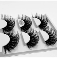5D Nerz Wimpern Langlebige Nerz Wimpern Natürliches dramatisches Volumen Wimpern verlängerung Dicke Lange 3D Falsche Wimpern