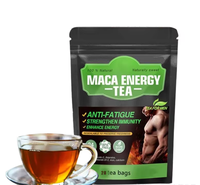 Thé énergétique naturel de maca de qualité supérieure OEM, anti-fatigue, amélioration de l'immunité, thé stimulant l'énergie pour hommes MAX