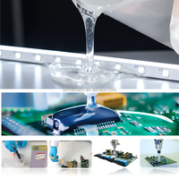 Gel de scellement bicomposant en polyuréthane PU transparent haute performance, haute clarté, réparable, pour la construction et le transport