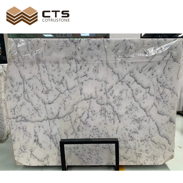 Countertop Statuario Tiles Slabs Price White Dolomite Bianco Carrara Marble Natural Polished Italian Bianco Carrara White Marble