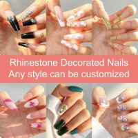 Fabricant de faux ongles à presser sous marque privée OEM ODM, conception personnalisée, faux ongles à paillettes, vente en gros, usine de faux ongles en gros
