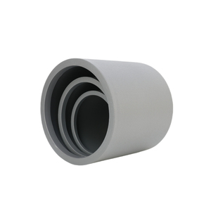 Foyooplanter bán hàng trực tiếp từ các nhà máy nguồn-một mảnh hình trụ sàn đứng trang trí Nhựa chậu hoa lớn - Product Image 3