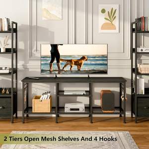 Support <span class=keywords><strong>TV</strong></span> marron Console multimédia Table <span class=keywords><strong>barre</strong></span> <span class=keywords><strong>de</strong></span> <span class=keywords><strong>son</strong></span> étagère Design minimaliste <span class=keywords><strong>de</strong></span> luxe pour meuble <span class=keywords><strong>TV</strong></span> ferme salon chambre - Product Image 2