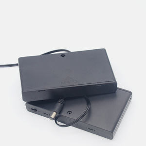 กล่องใส่แบตเตอรี่ AA 8 ก้อน พร้อมสายเคเบิล DC อินพุต 12V พร้อมฝาปิดและสวิตช์ - Product Image 3