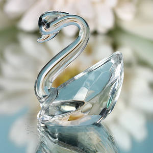 สัตว์ที่ชัดเจนดีสง่างามฌอนที่ไม่ซ้ำกันของขวัญของที่ระลึกงานแต่งงานคริสตัลหงส์เครื่องประดับ - Product Image 6