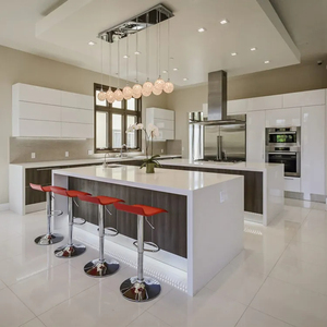 <span class=keywords><strong>Cuisine</strong></span> <span class=keywords><strong>italienne</strong></span> haut de <span class=keywords><strong>gamme</strong></span>, luxe moderne, armoire de <span class=keywords><strong>cuisine</strong></span> en acier inoxydable, évier, robinet, charnière, étanche, acier inoxydable 304, stratifié blanc - Product Image 3