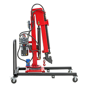Grue à flèche électrique personnalisée de 1 tonne, mini-grue hydraulique montée sur <span class=keywords><strong>camion</strong></span>, petite grue de levage - Product Image 4