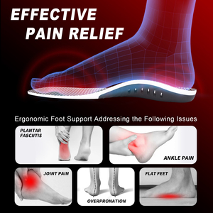 Bán buôn vòm hỗ trợ lót chỉnh hình miếng đệm Fasciitis bàn chân phẳng dụng cụ chỉnh hình giày lót thúc đẩy giảm đau - Product Image 5