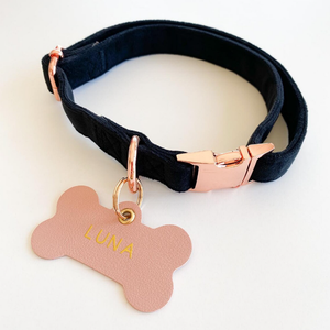 Etiqueta de Identificación Personalizada para Mascotas, de Metal, con Llavero, de Cuero PU Duradero y Ligero, para Perros y Gatos - Product Image 3
